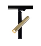 Track lighting - Amplex Spot Akadi T R1 - Polished brass-black - 3F 230V busbar 8895 - product 1