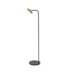 Floor lamps - Amplex Floor lamp Amos - Polished brass-black (1385 mm) 8908 - product 1