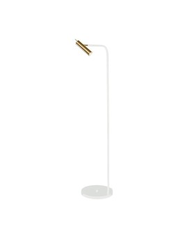 Amplex Floor lamp Amos - Polished brass-white (1385 mm) 8143