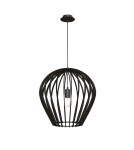 Pendant lamps - Amplex Bala pendant lamp - Black plywood (460 mm) 5019 - product 1
