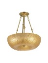 Amplex Button 65 pendant lamp - Polished brass-gold (650 mm) 8174