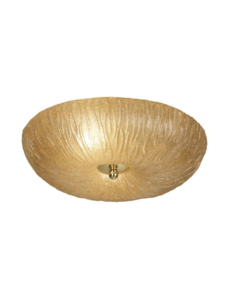 Classic ceiling lamps - Amplex Plafond Button 45 - Polished Brass-Gold (170 mm) 8182 - product kolory-swiatla.pl 1
