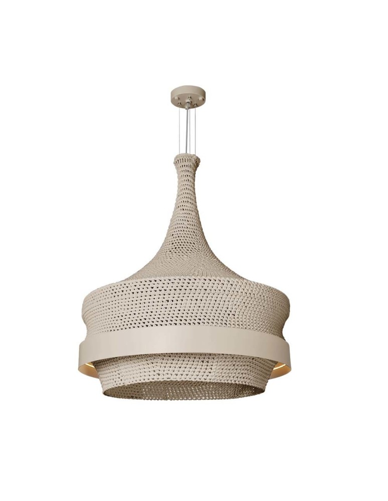 Pendant lamps - Amplex Pendant lamp Dota O - Beige (800 mm) 3000K 5032 - product kolory-swiatla.pl 1