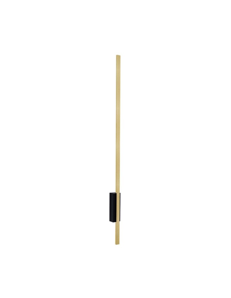 Designer wall lamps - Amplex Wall lamp Ebora 1 - Brass matte-black (900 mm) 3000K 8241 - product kolory-swiatla.pl 1
