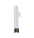 Tube wall lamps - Amplex Wall lamp Eido 1 - White-patina matt (350 mm) 8269 - product 1
