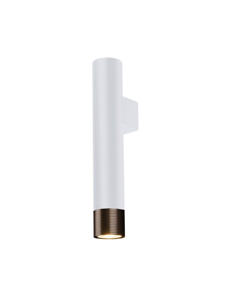 Tube wall lamps - Amplex Wall lamp Eido 1 - White-patina matt (350 mm) 8269 - product kolory-swiatla.pl 1