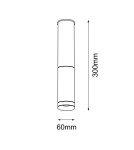 Round ceiling luminaires - Amplex Plafond Kavos - Polished Brass-Black (300 mm) 8356 - product 2