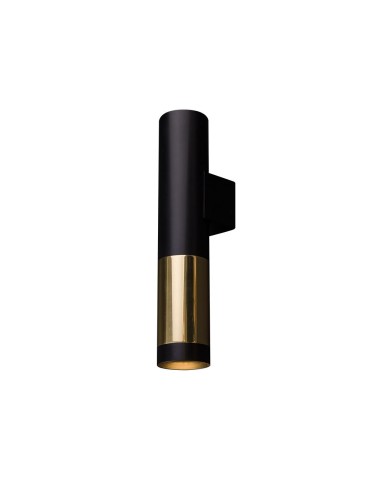 Amplex Wall lamp Kavos 1 - Polished brass-black (300 mm) 8358
