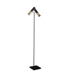 Floor lamps - Amplex Floor lamp Kavos - Polished brass-black (1800 mm) 8378 - product 1