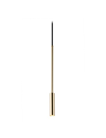Amplex Pendant Lamp Lara 1 - Polished Brass-Black (1700 mm) 8346
