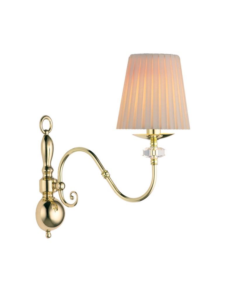 Classic wall lamps - Amplex Wall lamp Lilosa 1 - Polished brass (410 mm) 8395 - product kolory-swiatla.pl 1