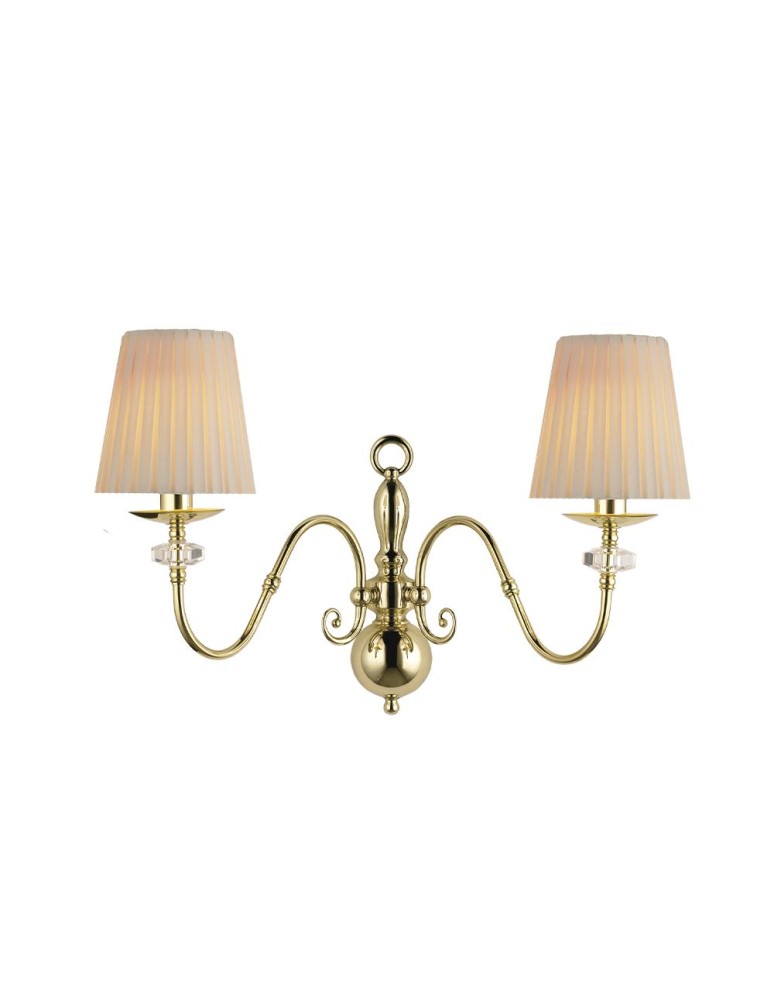 Classic wall lamps - Amplex Wall lamp Lilosa 2 - Polished brass (410 mm) 8399 - product kolory-swiatla.pl 1
