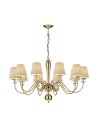 Amplex Lilosa 10 pendant lamp - Polished brass (970 mm) 8683