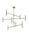 Amplex Livi 16 pendant lamp - Polished brass (880 mm) 8392