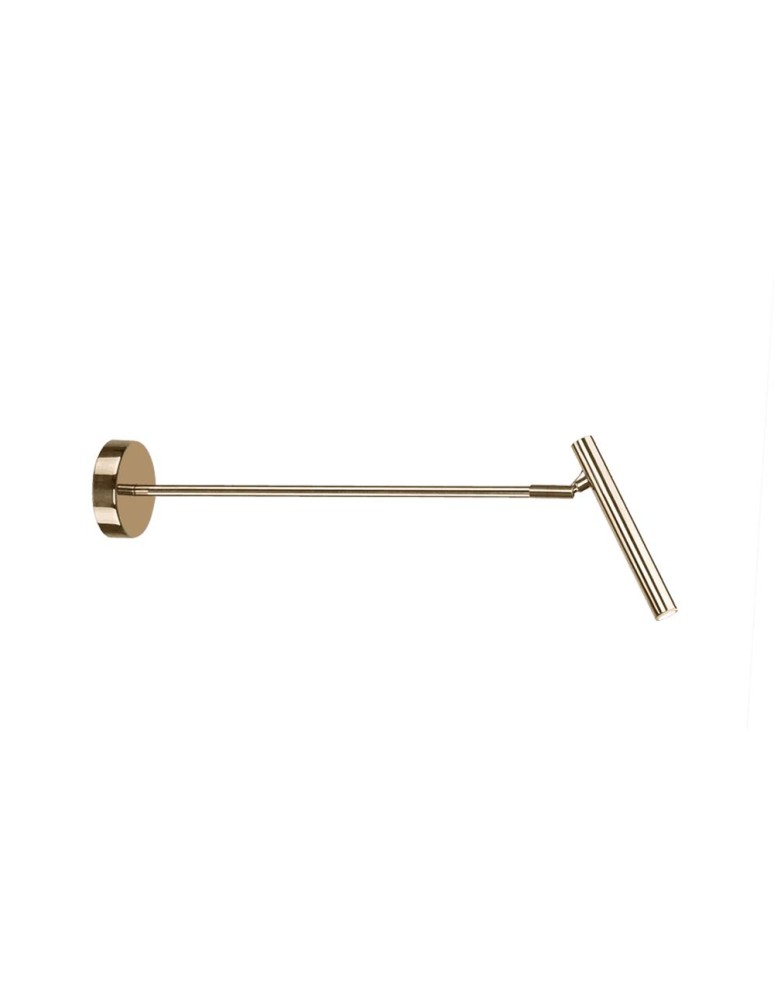 Cantilever wall lamps - Amplex Wall lamp Livo - Polished brass (180 mm) 8393 - product kolory-swiatla.pl 1