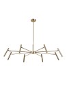 Amplex Pendant lamp Livo 8 - Polished brass (960 mm) 8394