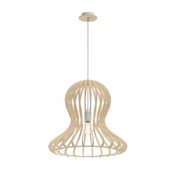 Amplex Lampa wisząca Octo - Naturalna sklejka (440 mm) 5017