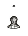 Amplex Octo pendant lamp - Black plywood (440 mm) 5020