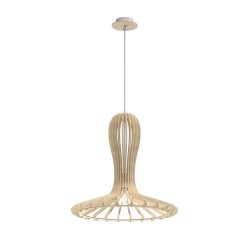 Amplex Lampa wisząca Rina - Naturalna sklejka (460 mm) 5018