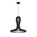 Amplex Lampa wisząca Rina - Czarna sklejka (460 mm) 5021