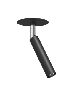 Brosline Lampa wpuszczana Ace in 22 - Czarna 3250