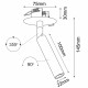 Brosline Lampa wpuszczana Ace in 22 - Biała 3251