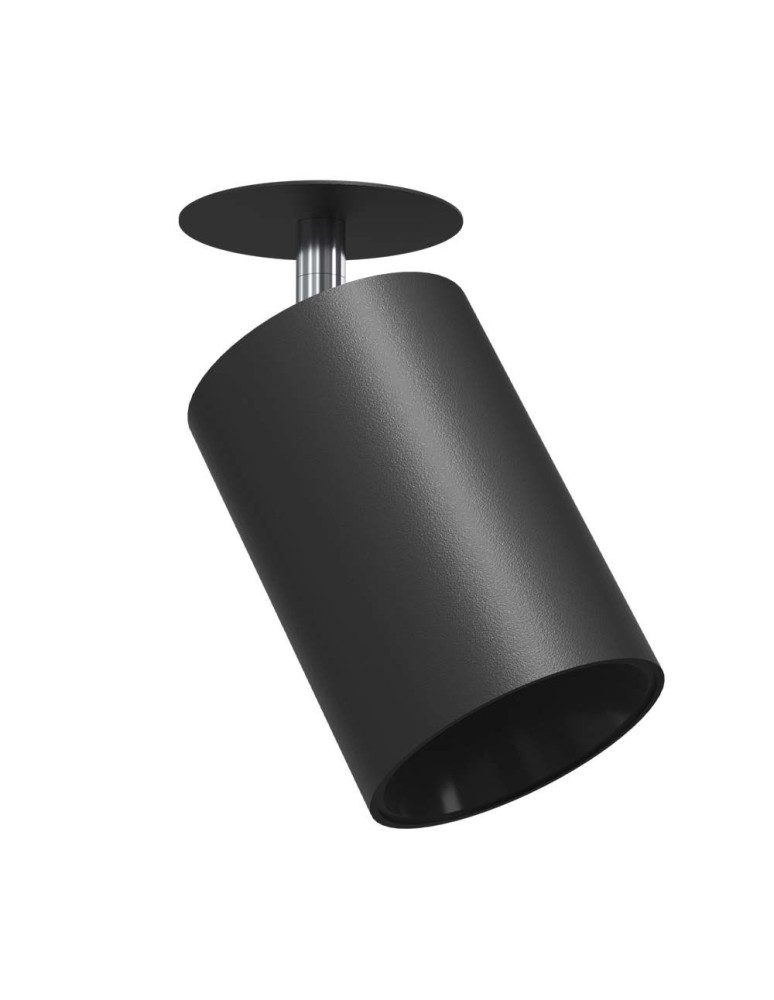Recessed ceiling spotlights - Brosline Ace dif 80 recessed lamp - Black 3256 - product kolory-swiatla.pl 1