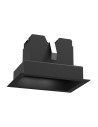 Brosline Recessed Lamp A - Glare in 2 - Black 4000K 3043