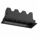 Brosline Lampa wpuszczana A - Glare in 5 - Czarna 3000K 3046
