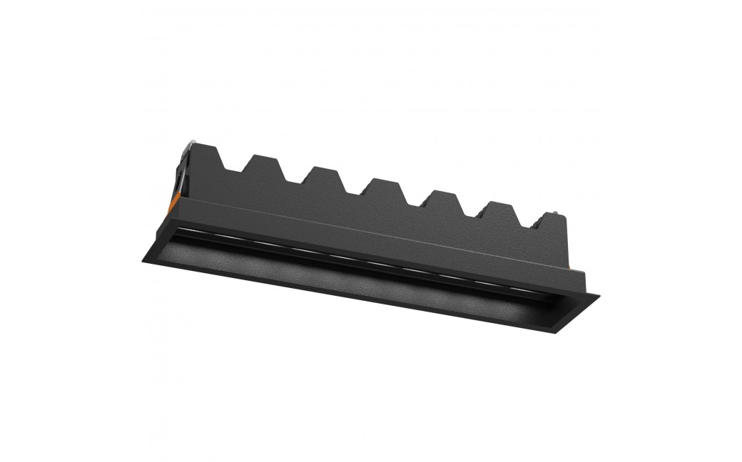 Brosline Lampa wpuszczana A - Glare in 10 - Czarna 4000K 3051
