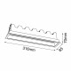 Brosline Lampa wpuszczana A - Glare in 10 - Biała 4000K 3053