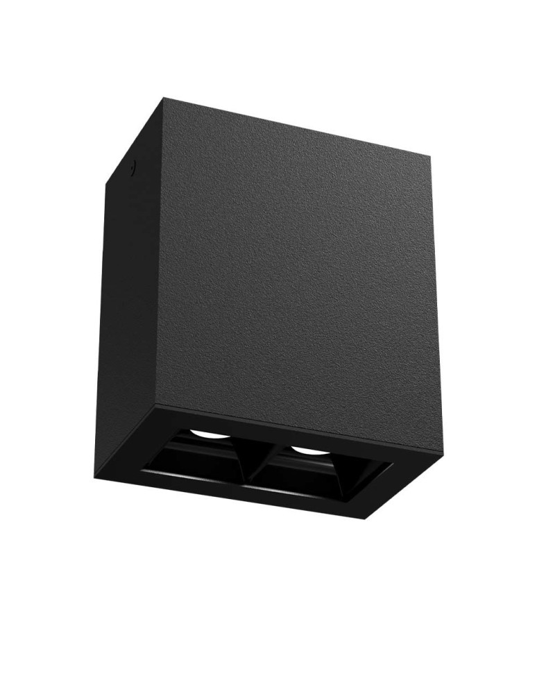 LED ceiling luminaires - Brosline Plafond A - Glare 2 - Black (100 mm) 4000K 1034 - product kolory-swiatla.pl 1