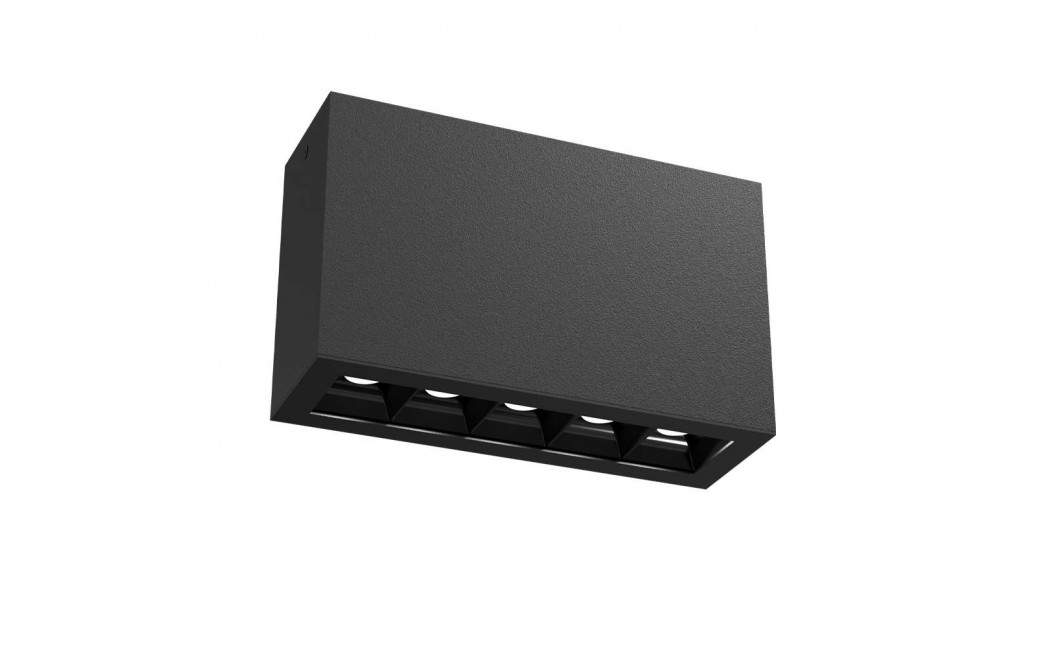 Brosline Plafon A - Glare 5 - Czarny (100 mm) 3000K 1037