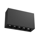 LED ceiling luminaires - Brosline Plafond A - Glare 5 - Black (100 mm) 4000K 1038 - product 1