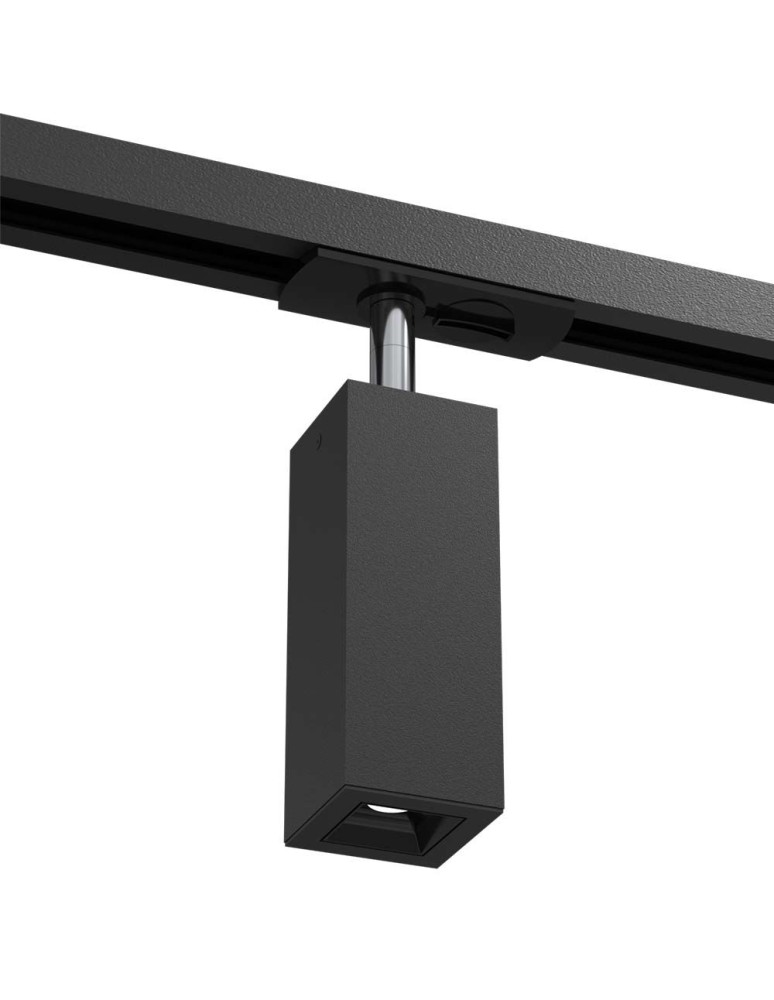 Lamps for 1 phase busbars - Brosline Spot A - Glare track 1 - Black - Rail 1F 230V 4000K 6315 - product kolory-swiatla.pl 1