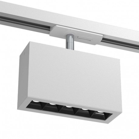 Brosline Spot A - Glare track 5 - Biały - Szynoprzewód 1F 230V 4000K 6325