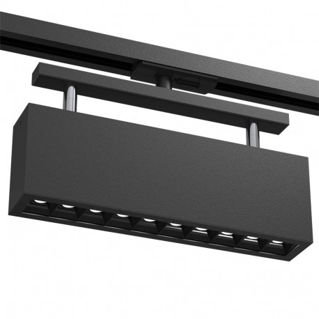 Brosline Spot A - Glare Track 10 - Czarny - Szynoprzewód 1F 230V 3000K 6326