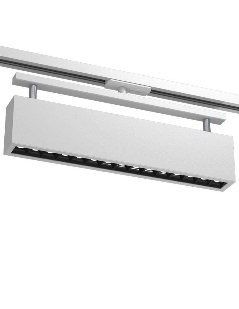Lamps for 1 phase busbars - Brosline Spot A - Glare track 15 - White - Rail 1F 230V 4000K 6333 - product kolory-swiatla.pl 1