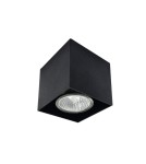 Square ceiling luminaires - Brosline Plafond Cage out mini 0-1 - Black (70 mm) 1074 - product 1