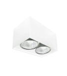 Square ceiling luminaires - Brosline Plafond Cage out mini 0-2 - White (70 mm) 1077 - product 1