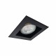 Brosline Lampa wpuszczana Cage in mini 1-1 - Czarna 3032