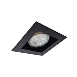 Brosline Lampa wpuszczana Cage in mini 1-1 - Czarna 3032