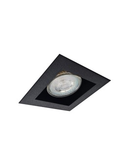 Brosline Lampa wpuszczana Cage in mini 1-1 - Czarna 3032