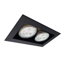 Brosline Lampa wpuszczana Cage in mini 1-2 - Czarna 3034