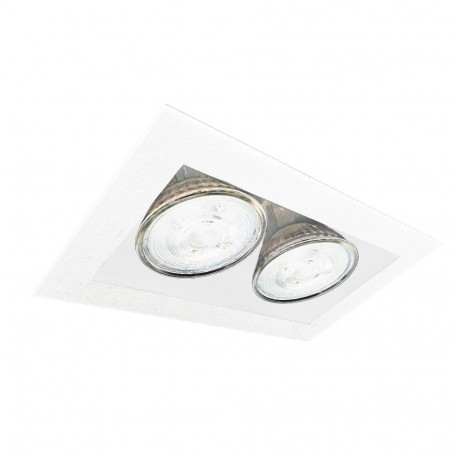 Brosline Lampa wpuszczana Cage in mini 1-2 - Biała 3035