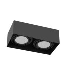 Square ceiling luminaires - Brosline Plafond Cage out 0-2 - Black (85 mm) 1269 - product 1