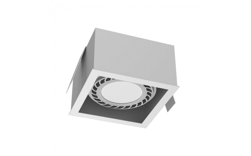 Brosline Lampa wpuszczana Cage in 1-1 - Biała 3273