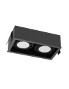 Brosline Recessed Lamp Cage in 1-2 - Black 3274
