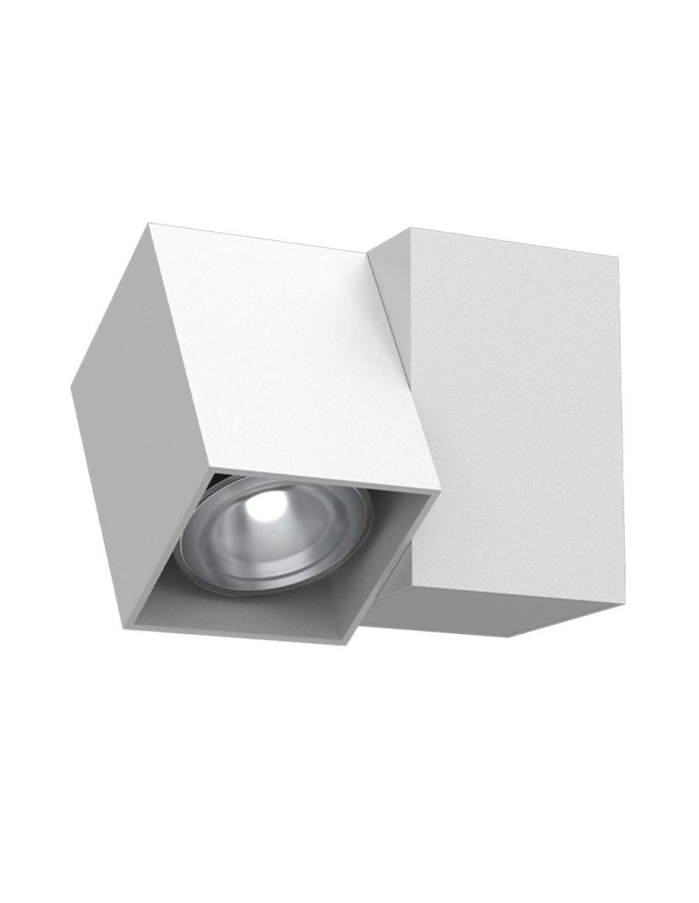 Spotlight ceiling lamps - Brosline Spotlight Cube 1 - White (95 mm) 2293 - product kolory-swiatla.pl 1