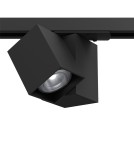 Lamps for 1 phase busbars - Brosline Spot Cube track 1 - Black - Rail 1F 230V 6260 - product 1